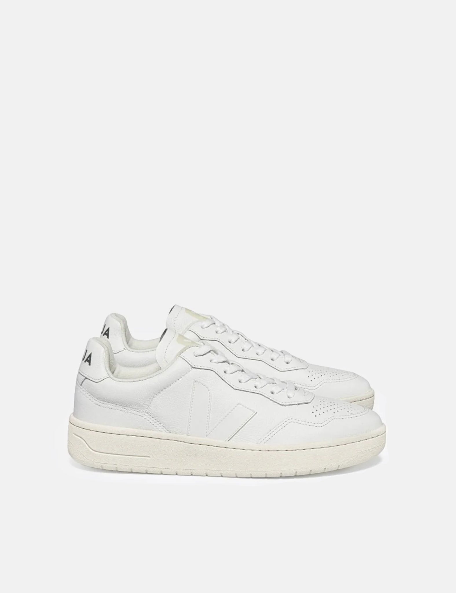 Veja V-90 O.T. White Leather Women's Sneakers