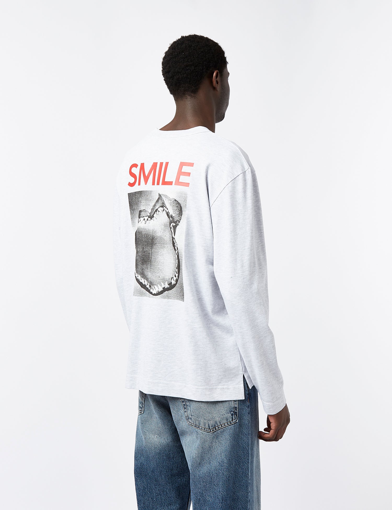 Organic Sunflower Master Long Sleeve Tee - Light Grey