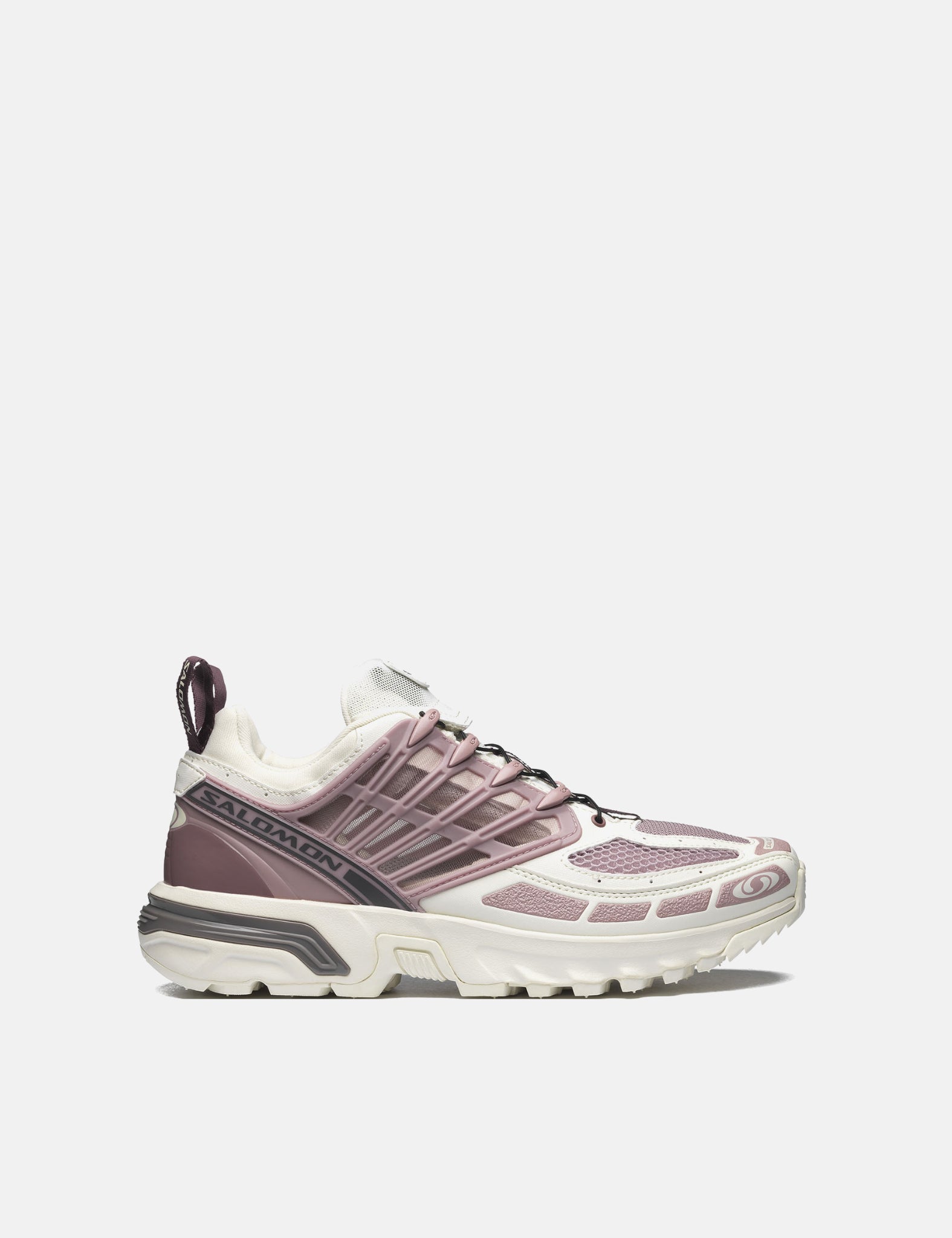 Salomon ACS PRO Trainers in Vanilla Ice & Mauve