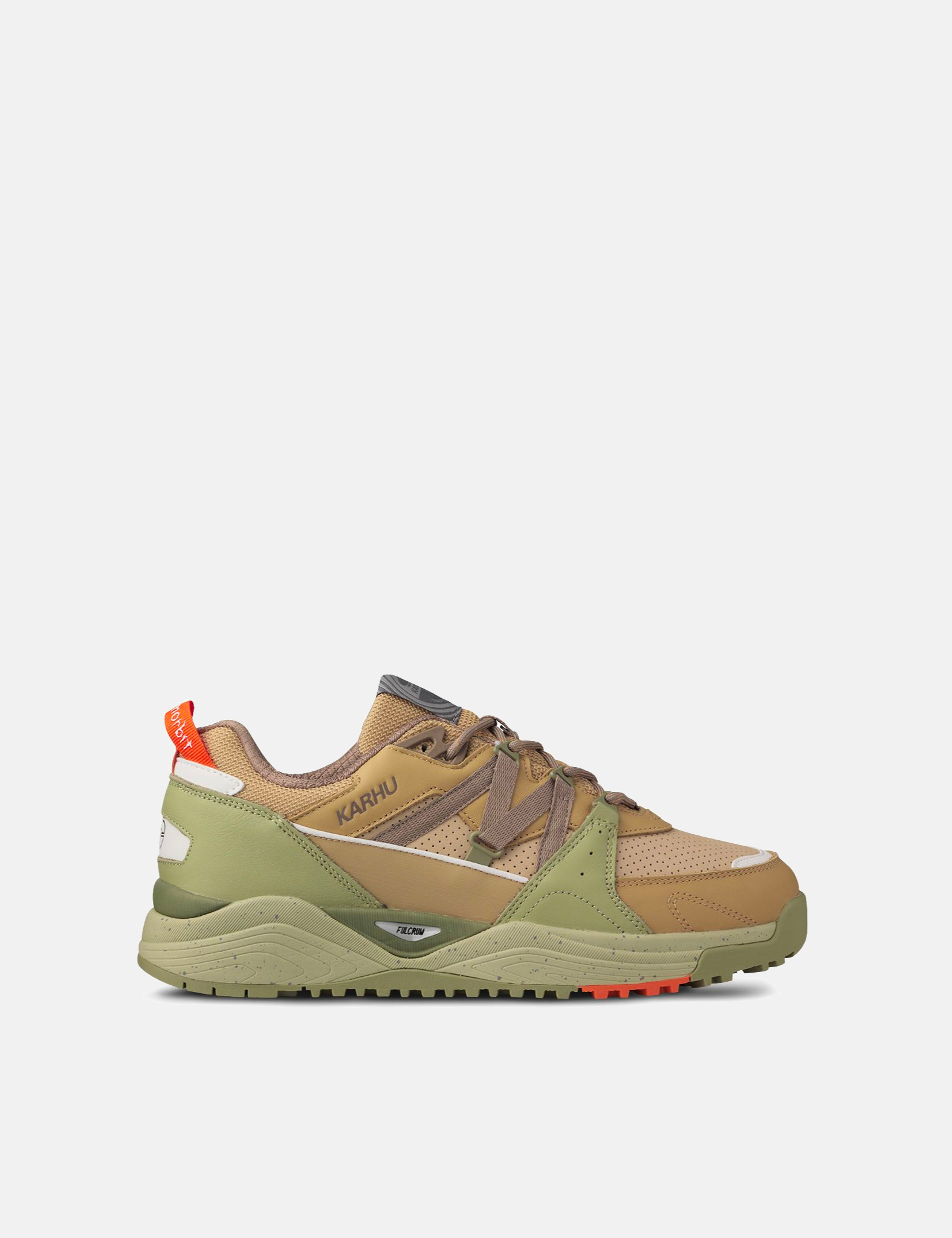 Karhu Fusion XC Sneakers in Sage Green & Beige