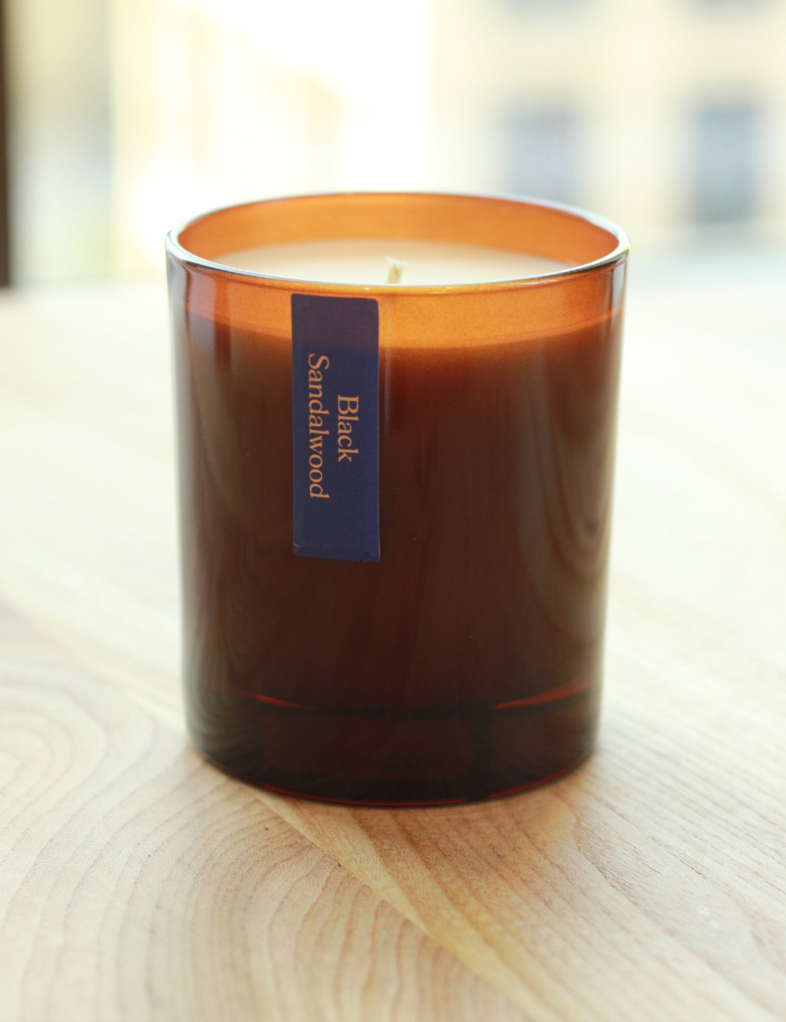 Hand-Poured Soy Candle - Black Sandalwood Scent