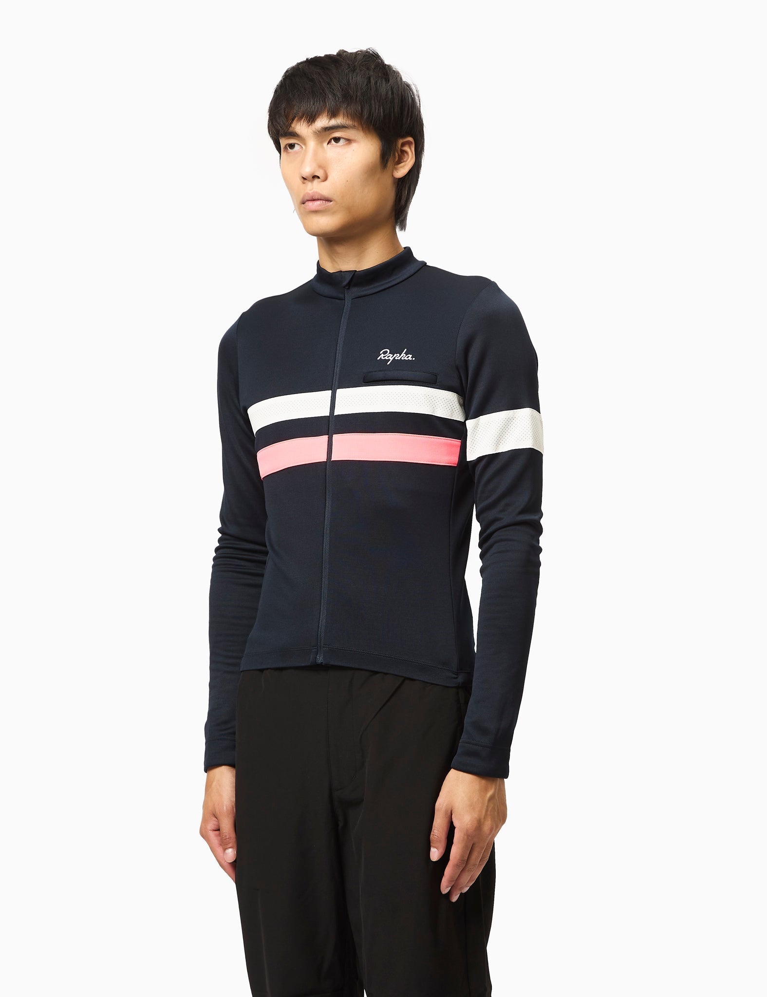 Rapha Men's Brevet Long Sleeve Cycling Jersey – Hi-Vis