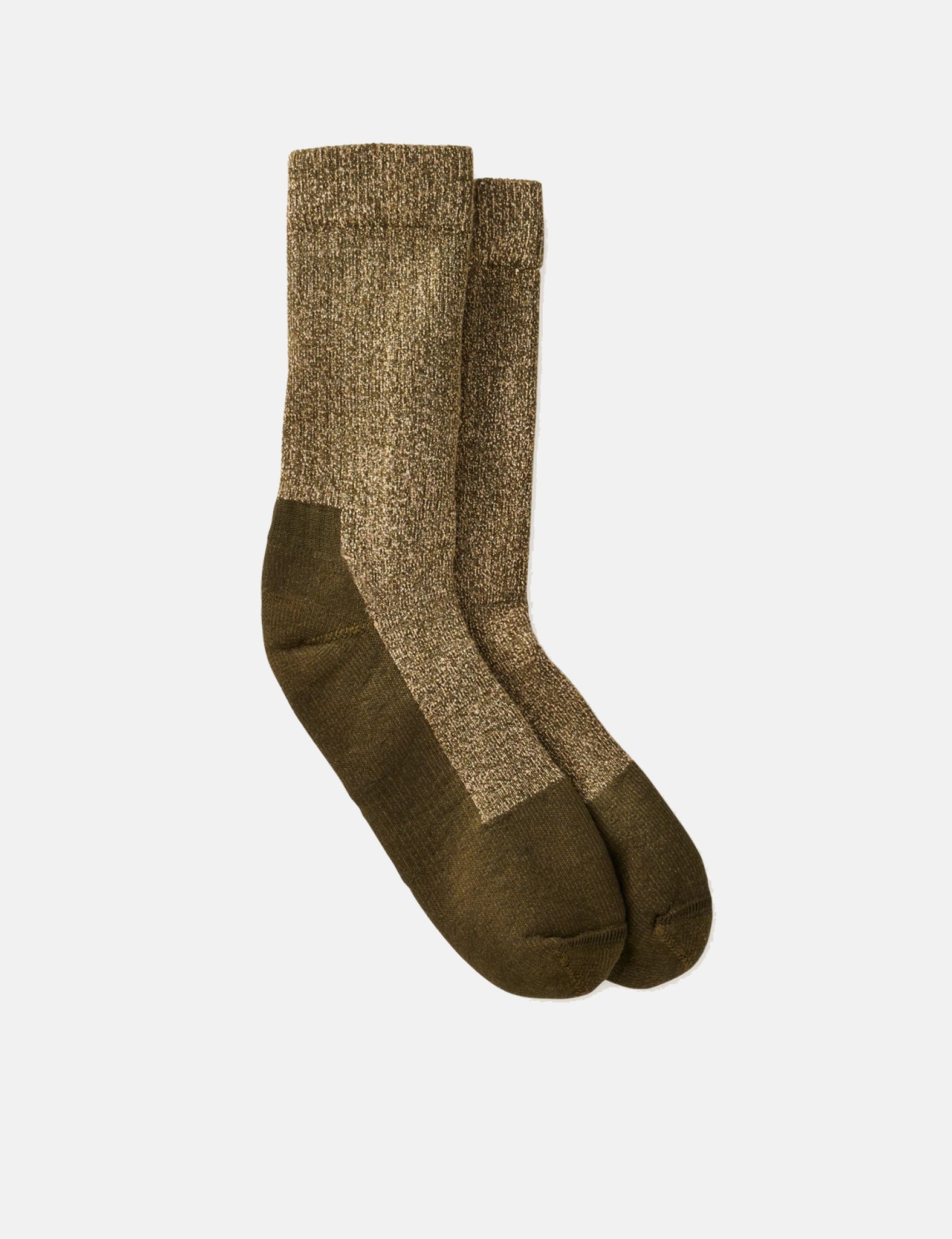 Olive Green Deep Toe Cap Socks by Red Wing